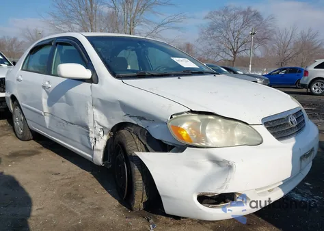 2005 Toyota Corolla Le из США, поврежденный, VIN 2T1BR32E95C464720